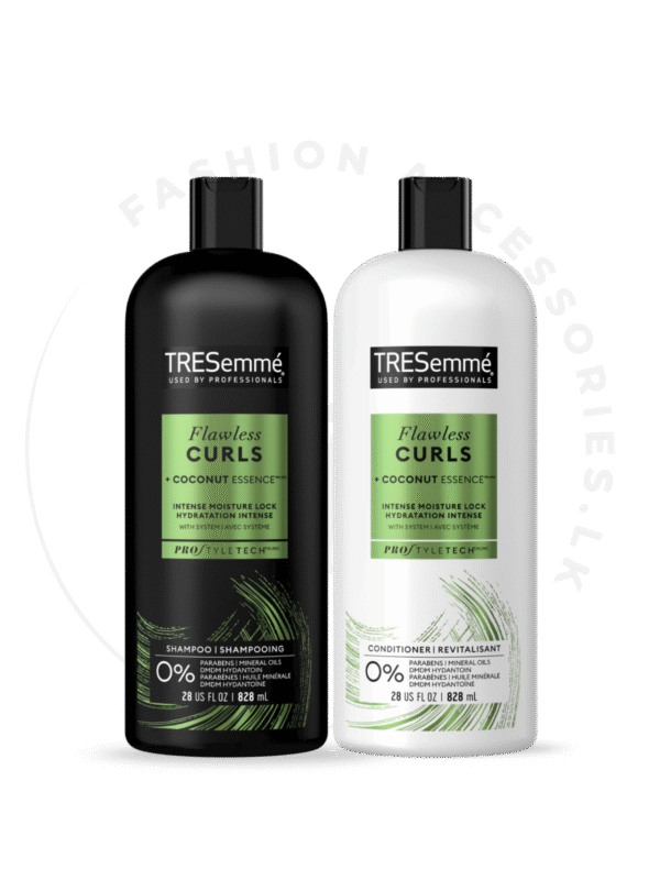 TRESEMMÉ FLAWLESS CURLS SHAMPOO AND CONDITIONER SET (828ml)