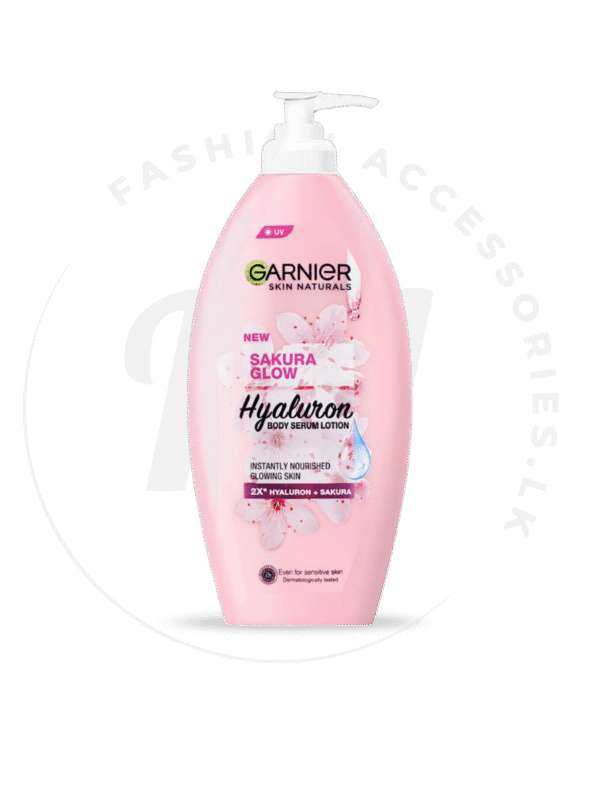 GARNIER SAKURA GLOW HAYALURON BODY SERUM LOTION 400ml