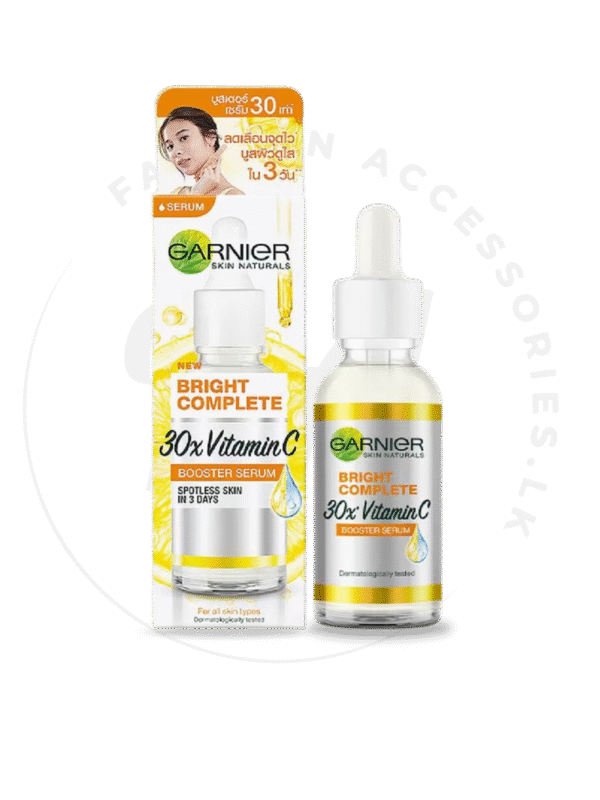 GARNIER BRIGHT COMPLETE 30X VITAMIN C BOOSTER SERUM 30ml