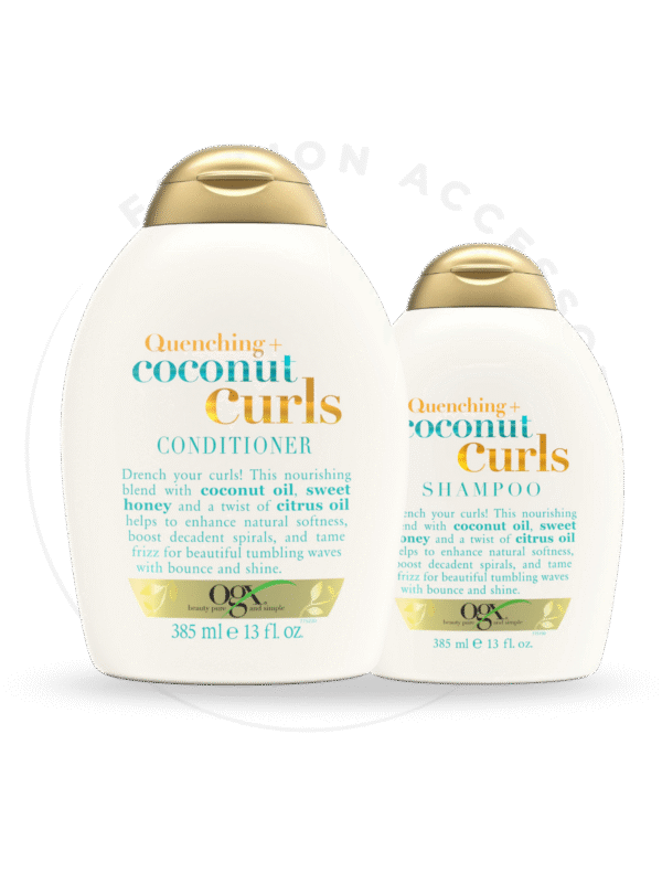 OGX QUENCHING+ COCONUT CURLS CONDITIONER 385ml