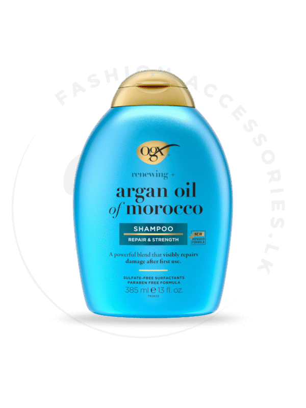 OGX EXTRA STRENGTH ARGAN OIL OF MOROCCO SHAMPOO & CONDITIONER SET  (385ml) - Image 3