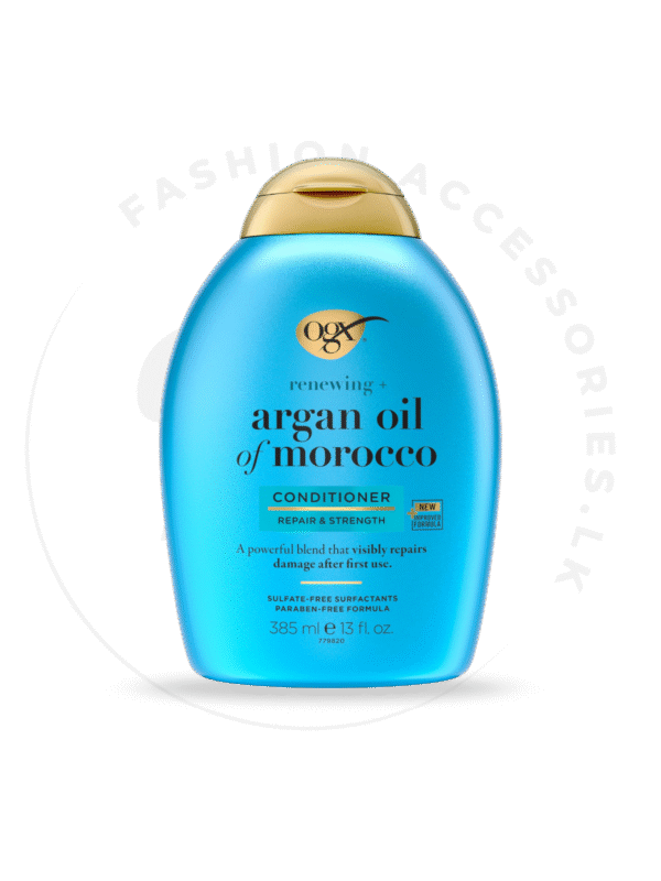 OGX EXTRA STRENGTH ARGAN OIL OF MOROCCO SHAMPOO & CONDITIONER SET  (385ml) - Image 2