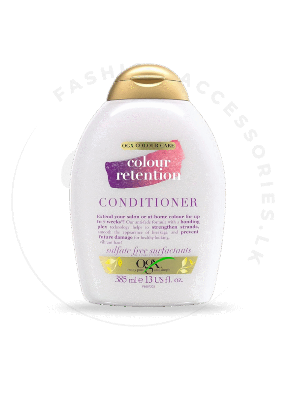 OGX COLOUR RETENTION SHAMPOO & CONDITIONER SET  (385ml) - Image 3