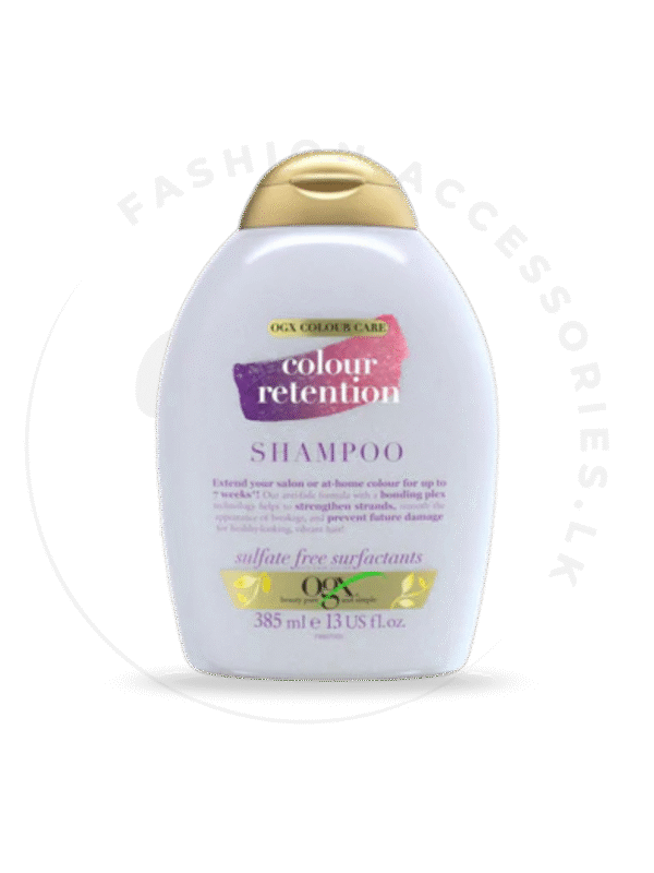 OGX COLOUR RETENTION SHAMPOO & CONDITIONER SET  (385ml) - Image 2
