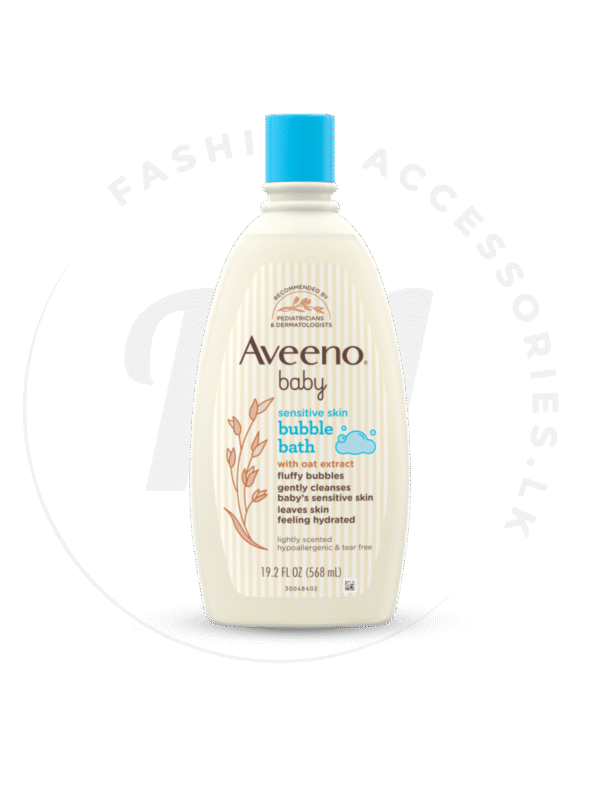 AVEENO BABY SENSITIVE SKIN BUBBLE BATH WITH OAT EXTRACT  (568ml)