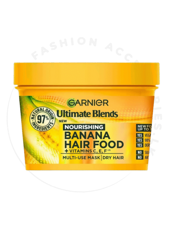 GARNIER ULTIMATE BLENDS BANANA HAIR FOOD MULTI-USE MASK 400ml