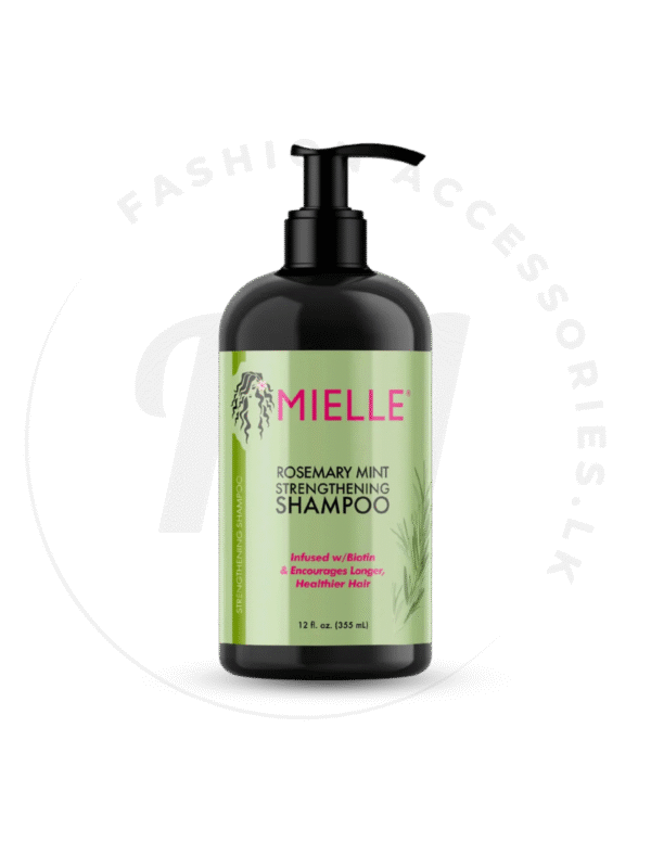 MIELLE, STRENGTHENING SHAMPOO, ROSEMARY MINT, 12 FL OZ  (355 ml)