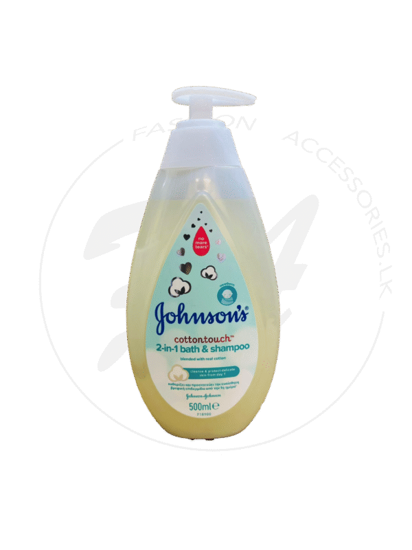 JOHNSON’S BABY COTTONTOUCH 2-IN-1 BATH & SHAMPOO 500ml