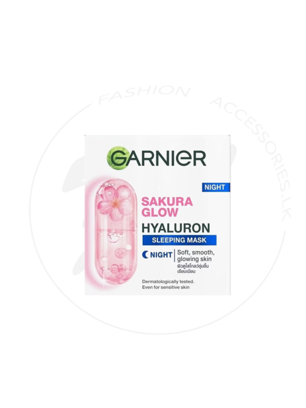 GARNIER SAKURA GLOW HYALURON SLEEPING MASK NIGHT CREAM 50ml