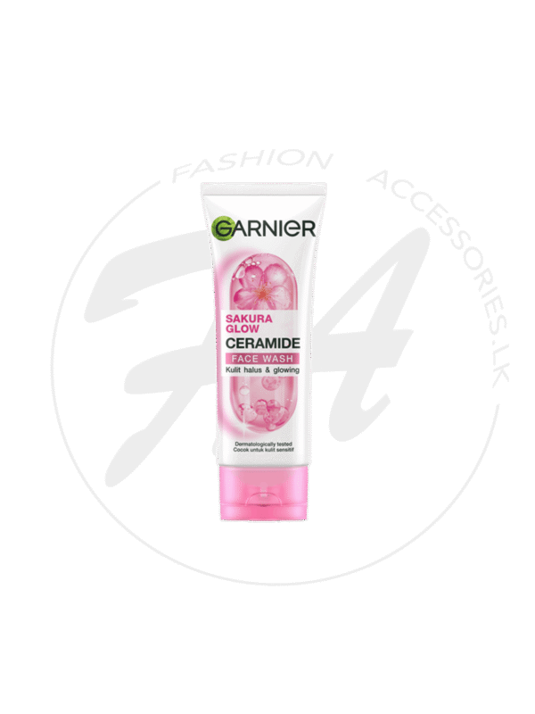 GARNIER SAKURA GLOW CERAMIDE FACE WASH 100 ml