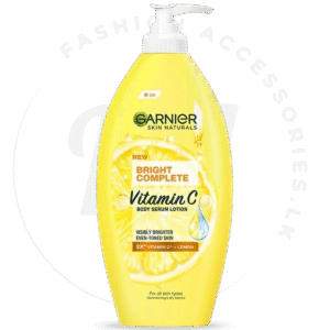GARNIER BRIGHT COMPLETE VITAMIN C BODY SERUM LOTION LEMON 400ml