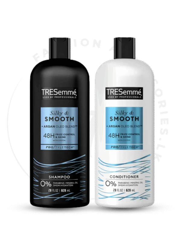 TRESEMMÉ SILKY & SMOOTH SHAMPOO + CONDITIONER SET  828ml