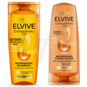 L’ORÉAL ELVIVE EXTRAORDINARY OIL NOURISHING SHAMPOO & CONDITIONER SET