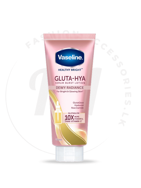 VASELINE GLUTA-HYA DEWY RADIANCE, SERUM-IN-LOTION, BOOSTED WITH GLUTAGLOW 330ml