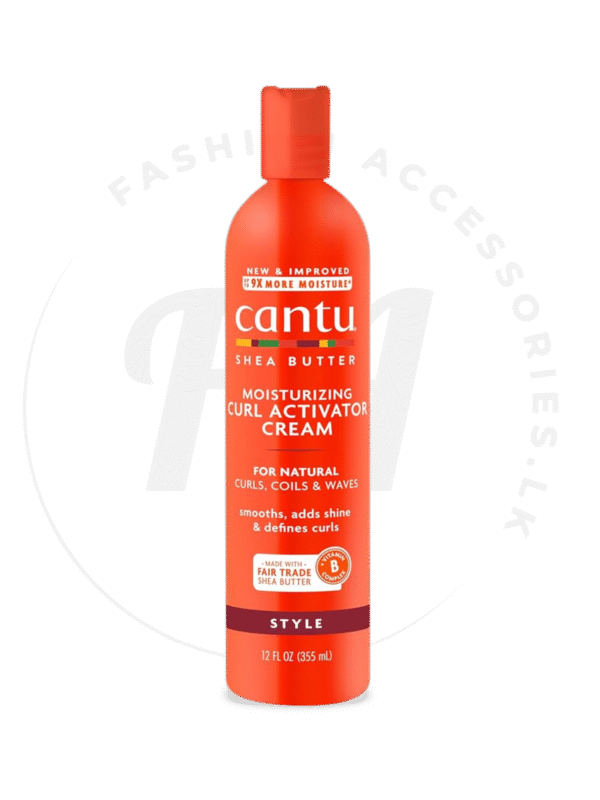 CANTU MOISTURIZING CURL ACTIVATOR CREAM WITH SHEA BUTTER FOR NATURAL HAIR 355ml