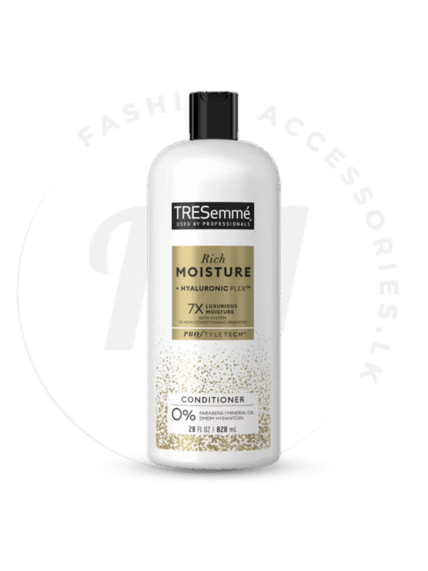 TRESEMME RICH MOISTURE SHAMPOO + CONDITIONER SET 828ml - Image 3