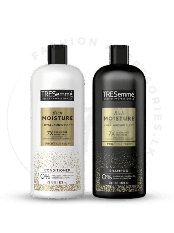 TRESEMME RICH MOISTURE SHAMPOO + CONDITIONER SET 828ml