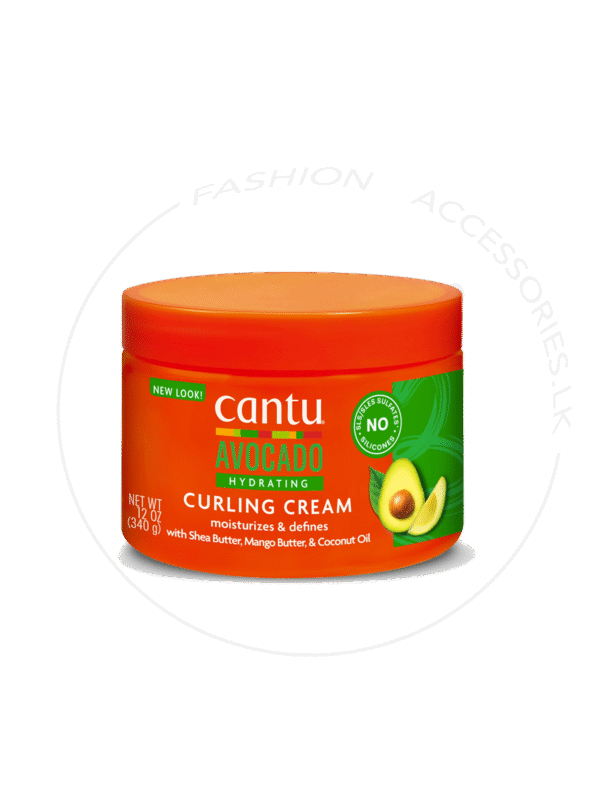 CANTU AVOCADO CURLING CREAM WITH SHEA BUTTER, MANGO BUTTER & COCONUT OIL 340g