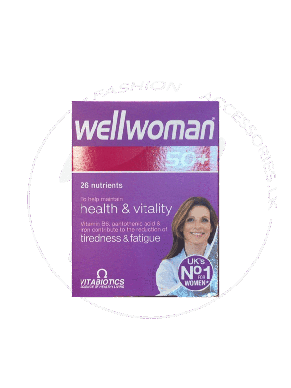 WELLWOMAN 50+HEALTH & VITALITY 30 TABLETS