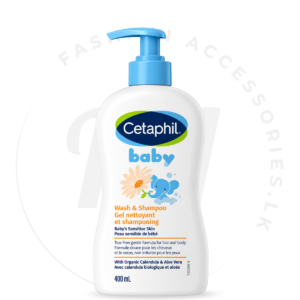 Cetaphil Baby Wash & Shampoo For Sensitive Skin 400ml