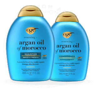 OGX EXTRA STRENGTH ARGAN OIL OF MOROCCO SHAMPOO & CONDITIONER SET  (385ml)