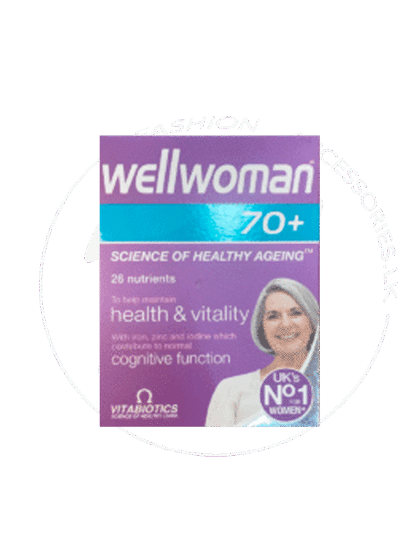WELLWOMEN 70+ HEALTH & VITALITY 30 TABLETS