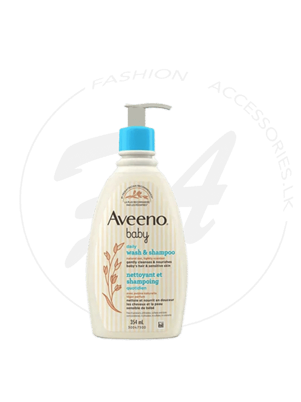 AVEENO BABY DAILY MOISTURE WASH AND SHAMPOO 354ml