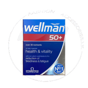 WELLMAN 50+ HEALTH & VITALITY  30 TABLETS