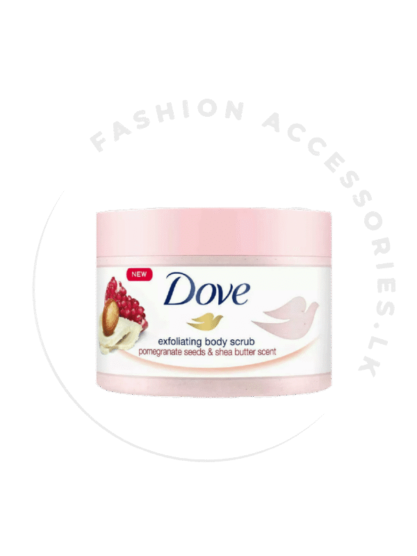 DOVE POMEGRANATE & SHEA BUTTER SCENT EXFOLIATING BODY SCRUB 225ml