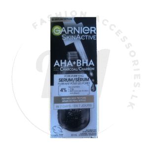 GARNIER AHA+BHA CHARCOAL PURIFYING SERUM  30ml