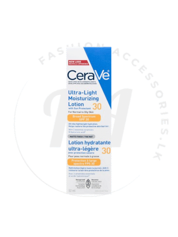 CERAVE ULTRA-LIGHT MOISTURIZING LOTION SPF30 52 ml