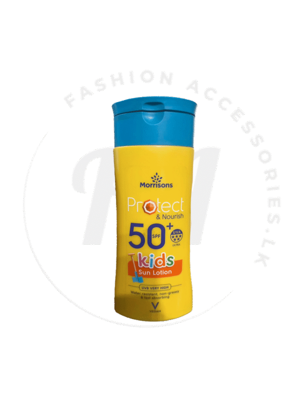 MORRISONS PROTECT & NOURISH SPF50+ KIDS SUN LOTION 200ml