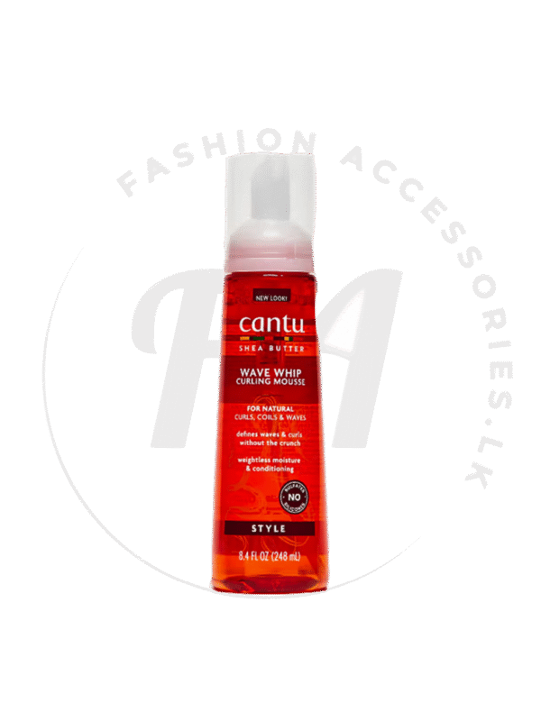 CANTU, SHEA BUTTER, WAVE WHIP CURLING MOUSSE 248 ml