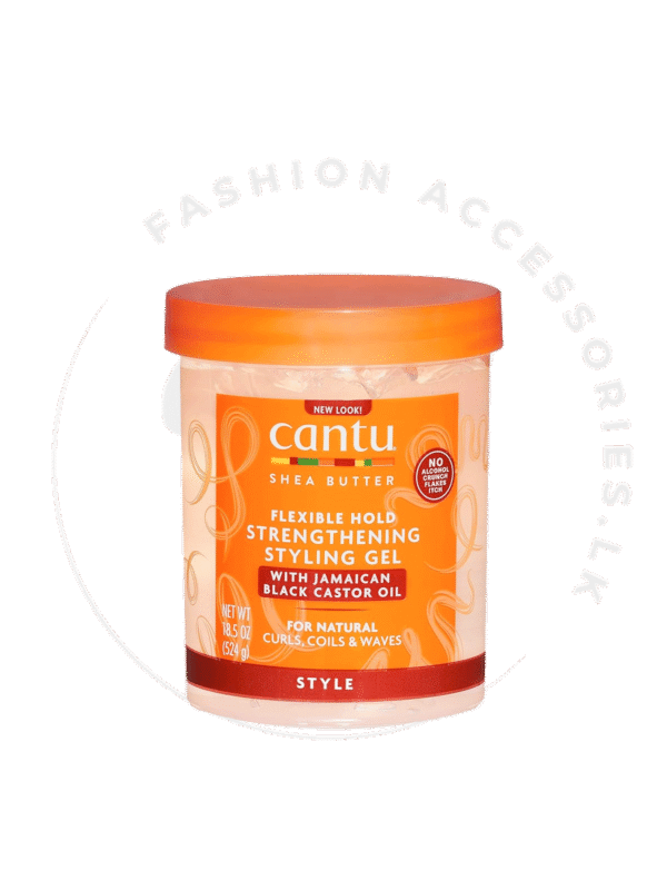 CANTU STRENGTHENING STYLING GEL WITH JAMAICAN BLACK CASTOR OIL 524g