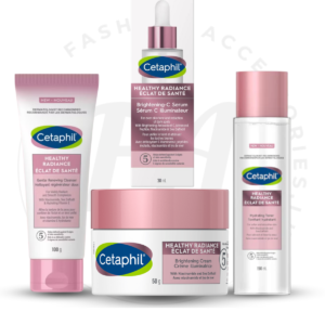 CETAPHIL HEALTHY RADIANCE BRIGHTENING CLEANSER, SERUM, TONER AND CREAM (VALENTINE’S COMBO)