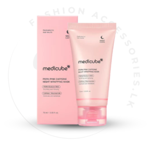 MEDICUBE PDRN PINK CAFFEINE NIGHT WRAPPING MASK – 75ml