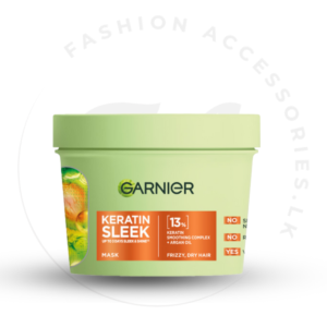 GARNIER KERATIN SLEEK HAIR MASK FRIZZY, DRY HAIR 380ml