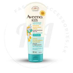 AVEENO KIDS CONTINUOUS PROTECTION MINERAL SUNSCREEN LOTION SPF 50 – 88ml