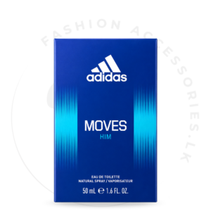 ADIDAS MOVES HIM EAU DE TOILETTE SPRAY – 50ml