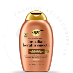 OGX BRAZILIAN KERATIN SMOOTH SHAMPOO – 385ML