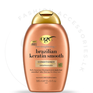 OGX BRAZILIAN KERATIN SMOOTH CONDITIONER – 385ML
