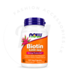 NOW FOODS BIOTIN 5,000 MCG – 120 VEG CAPSULES